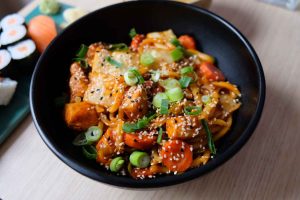 spicy tofu - koreanisches essen